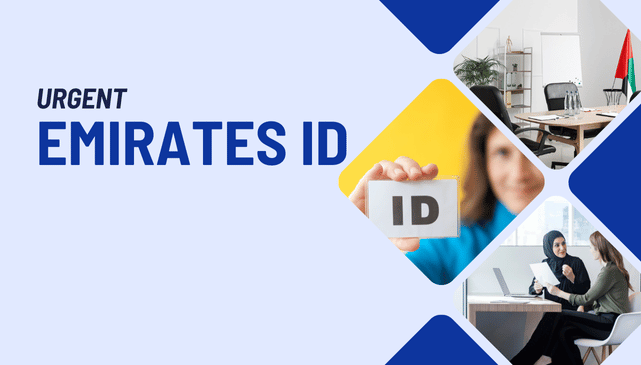 urgent emirates id