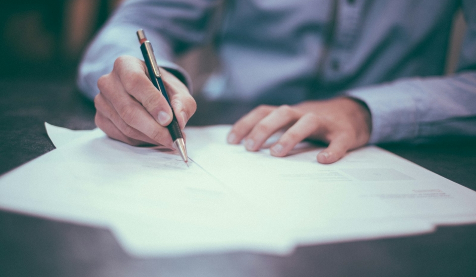 Trademark stamp and brand protection documents